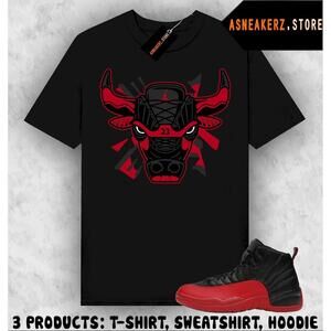 Tee Shirt Matching Aj 12 Flu Game To Match Bulls 23 T-Shirt